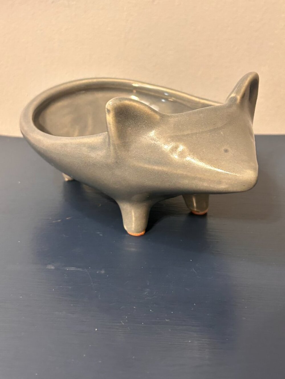 West Elm Ceramic Hedgehog Succulent Trinket Dish